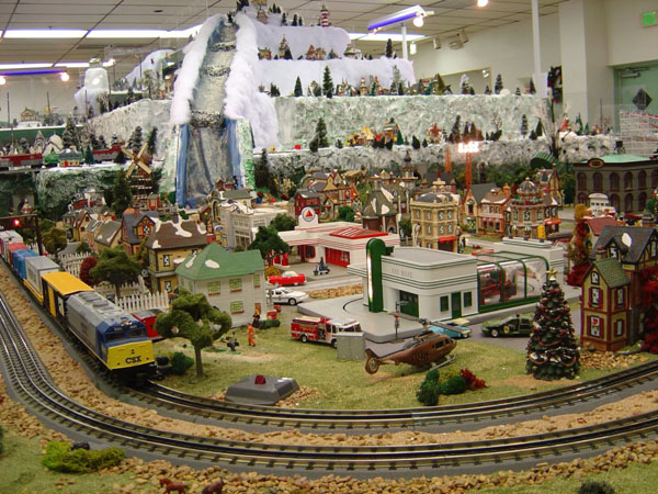 Model Train Garden