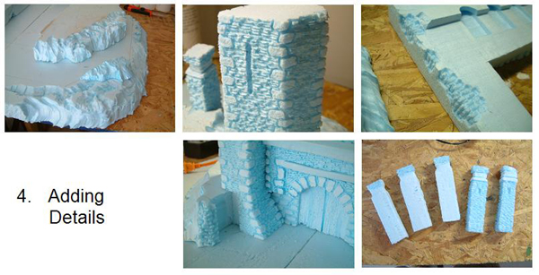 Battle Scenics: Building a Foam Castle