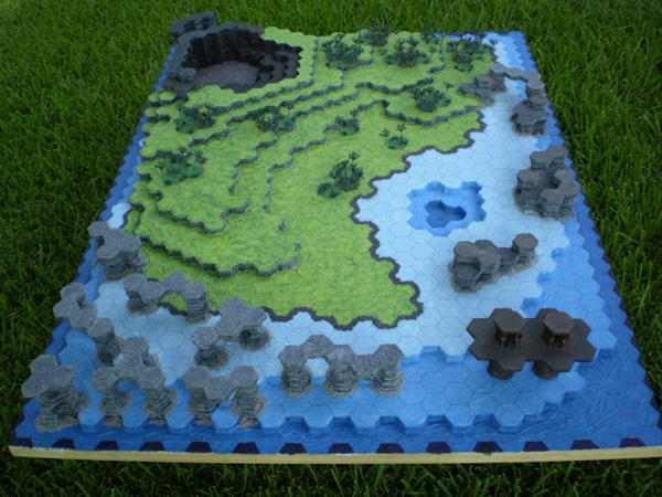 hex map maps boards foam modular terrain factory hexagons hexagon tiles island gaming games battletech 3d rpg wargaming tabletop miniature