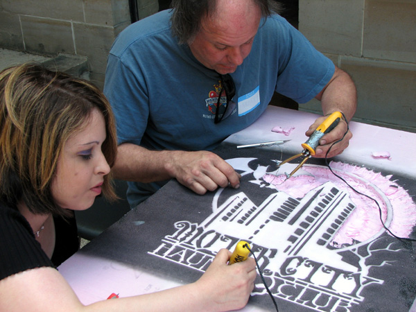 Making EPS Foam Tombstones