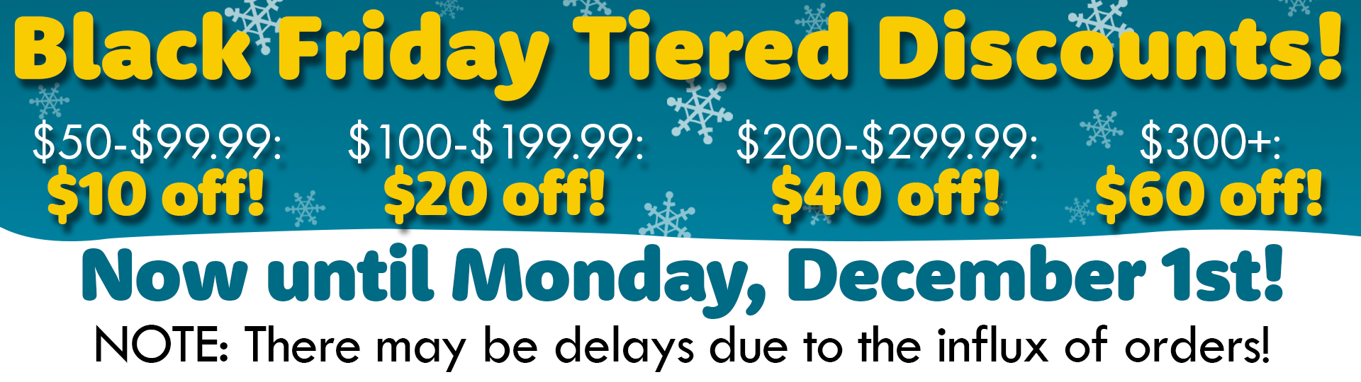 Black Friday Special!