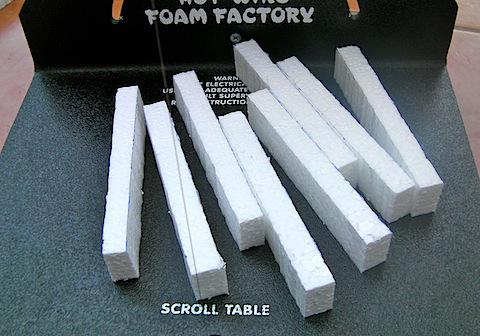 TFCFL 30W Hot Wire Foam Cutter Working Table Tool Sponge Styrofoam