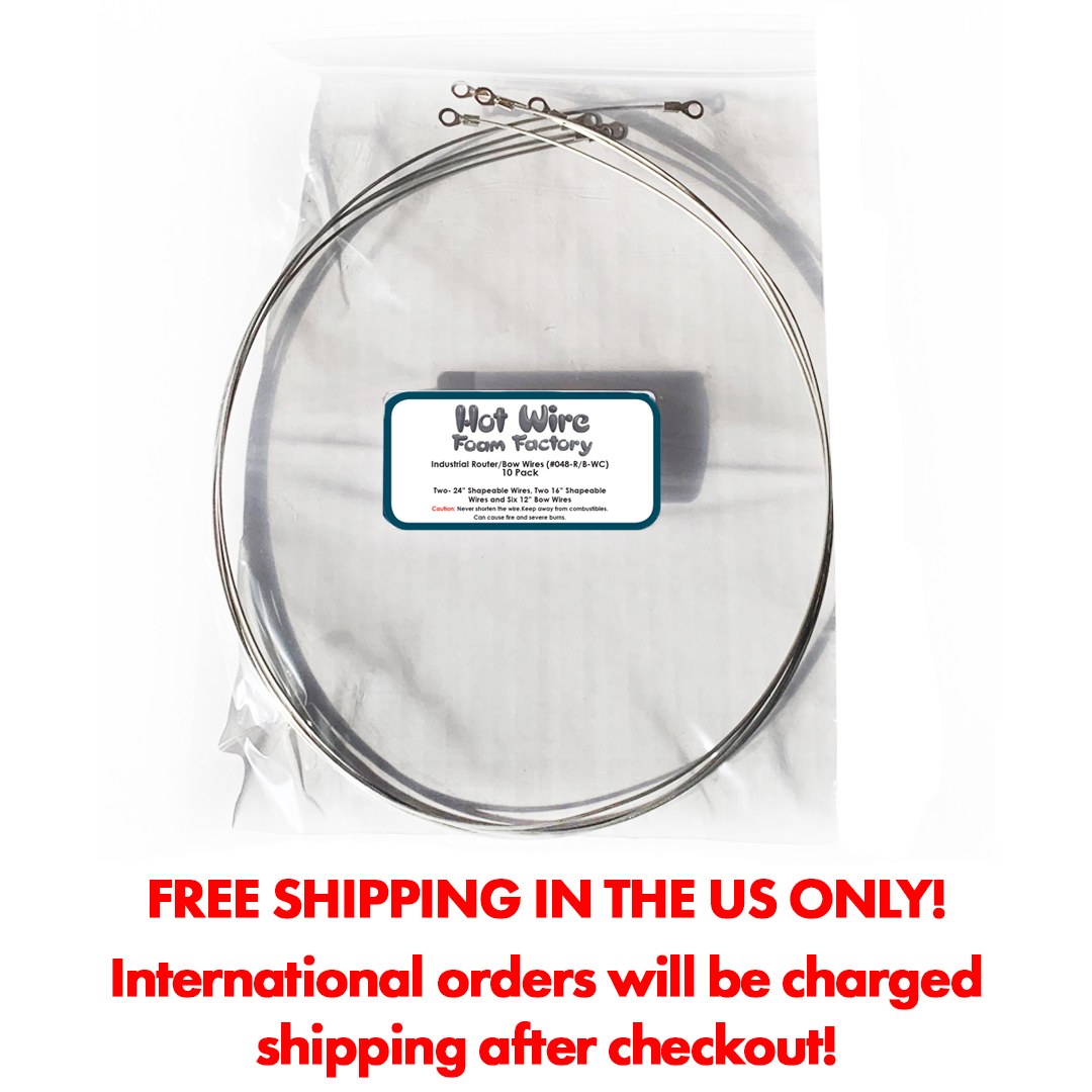 Industrial Compact Bow-Router Wires #048-R/B-WC Industrial Compact Bow-Router Wires #048-R/B-WC