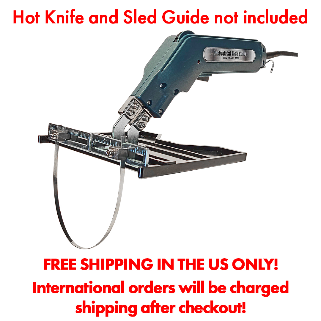 12-Inch Semi-Rigid Flat Blade (for use with the Sled Guide) #035I-SGR