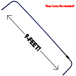 Bow Cutter Horizontal Extension Bars Pair #050A-BCE-BAR